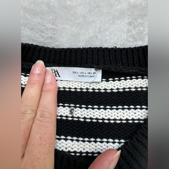 Zara nautical stripe cardigan - Picture 3 of 5